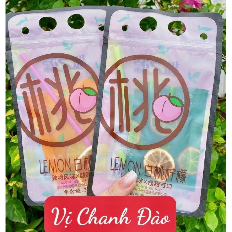Trà chanh cô đặc túi zip