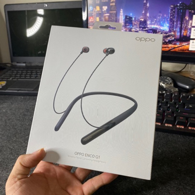 Tai nghe Oppo enco Q1 chống ồn chủ động ANC pin 13-15h