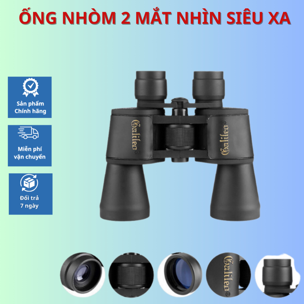 Ống Nhòm 1 Mắt, 2 Mắt KAW Galileo, Panda 20x50, Nhìn Xa Đến 2KM, Độ Phóng Đại 20 Lần 5 | BigBuy360 - bigbuy360.vn