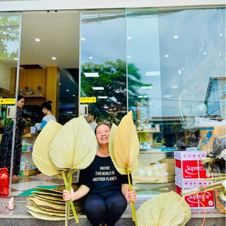 Lá cọ khô tự nhiên cắm bình bông, trang trí phòng, decor chụp hình. cọ cắt tỉa, quạt lá cọ cắt tỉa, lá cọ trang trí