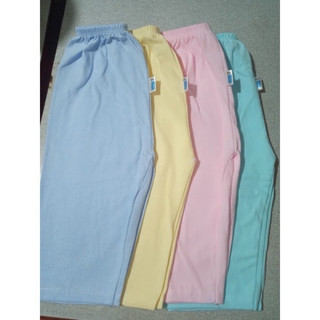 Combo 5 quần dài màu ống suông cho bé size 1-8