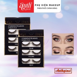 Sỉ Mi giả lông chồn siêu tự nhiên 3D 3 đôi Fashion Eyelashes mi giả siêu xinh đủ mã