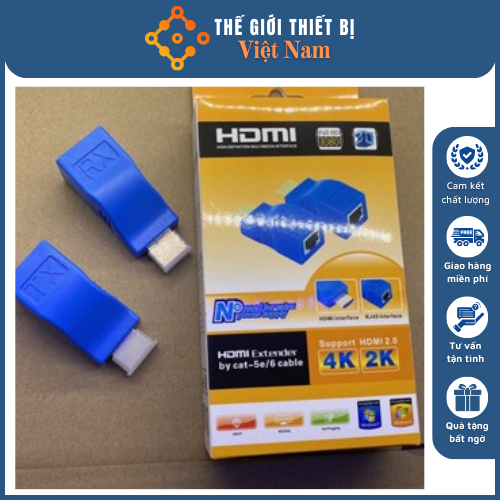 Bộ Khuếch Đại HDMI Qua RJ45  Kéo Dài 30m