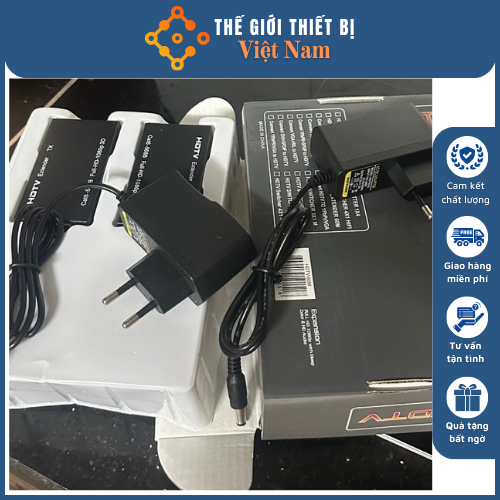 Bộ HDMI To Lan 60m - HDMI Kéo Dài 60m Dễ Lắp Đặt, Hình Ảnh Chất Lượng Cao