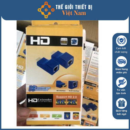 Bộ Khuếch Đại HDMI Qua RJ45  Kéo Dài 30m