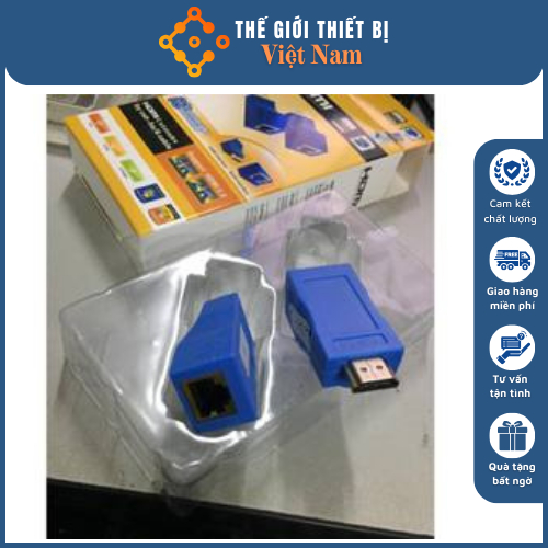 Bộ Khuếch Đại HDMI Qua RJ45  Kéo Dài 30m