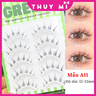 Mi Giả Gân Trong Mắt Ướt Tự Nhiên 5 Cặp Mềm Nhẹ Cao Cấp Tái Sử Dụng Nhiều Lần Thuỷ Mi