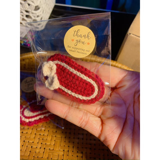 Kẹp tóc len handmade, kẹp tóc tiểu thư