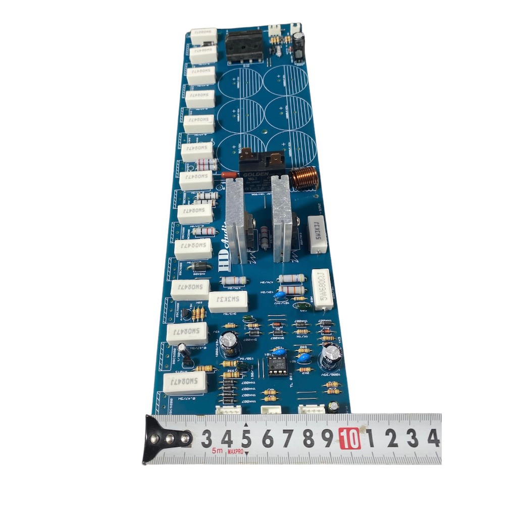 Mạch công suất nguồn đơn 24 Sò liền nguồn 105V - 140V, Phíp FR4 - Linh Kiện điện tử QUỲNH DIỄN
