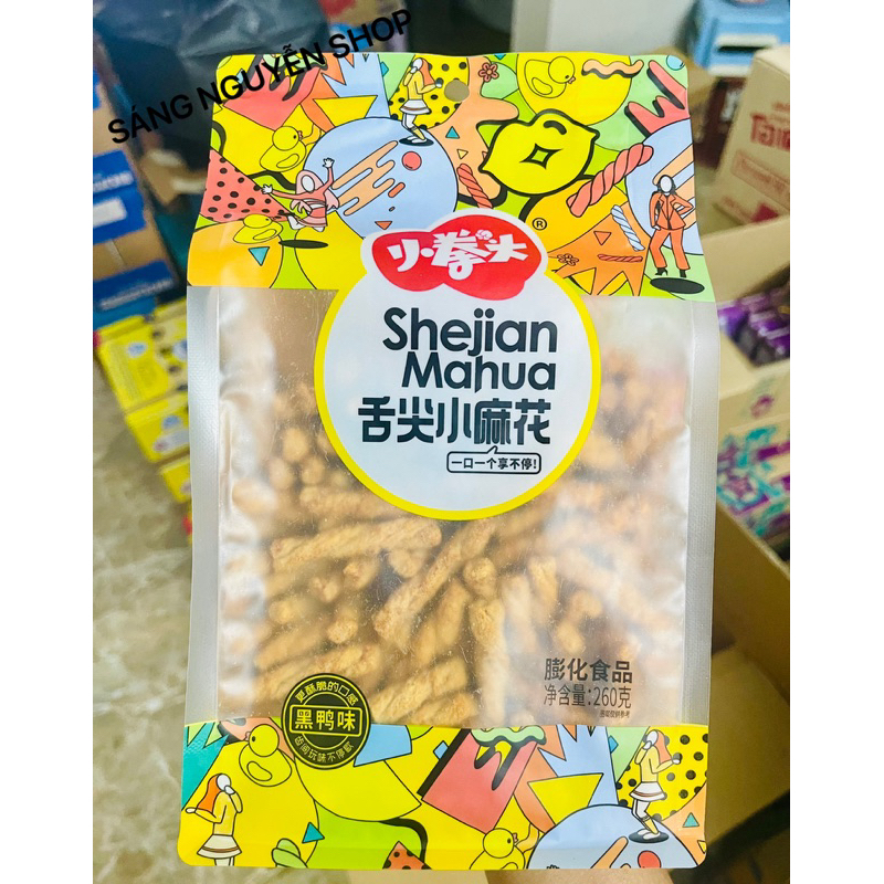 Bánh Quẩy que Shejian Mahua 260g