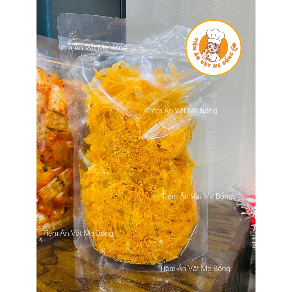 Bánh Tráng Nhiều Vị Phô Mai Mè, Cuộn sa tế Tôm Hành, Phô Mai Tôm Hành - Tiệm Ăn Vặt Mẹ Bống