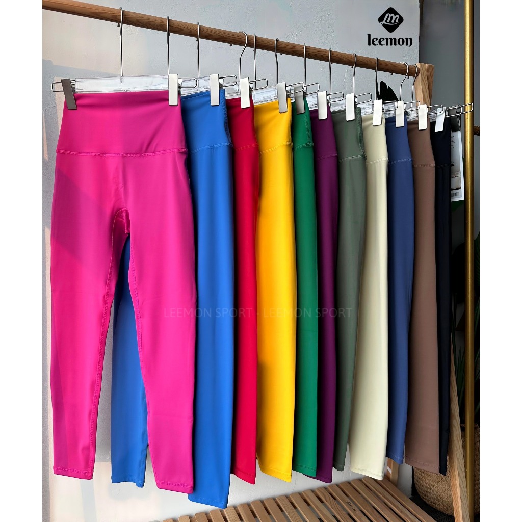 Quần Tập Gym LuLu-Yoga hàng Quảng Châu cao cấp vải Lycra co giãn 4 chiều