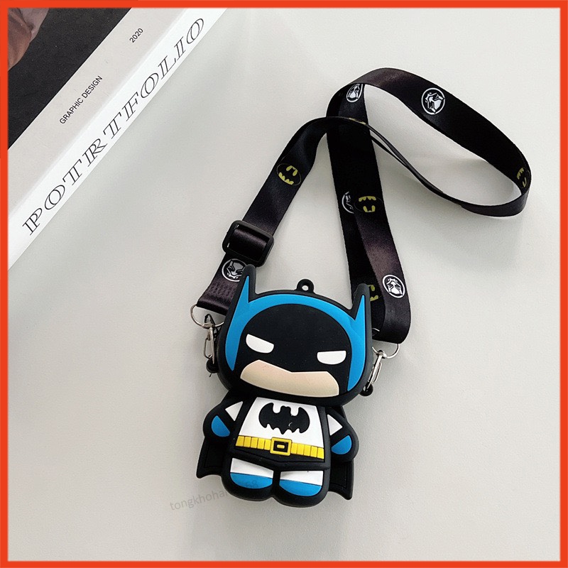 Túi Đeo Chéo silicon Hình Thú Dễ Thương Dành Cho Bé Gái Bé Trai