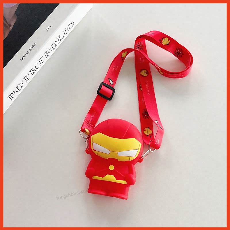 Túi Đeo Chéo silicon Hình Thú Dễ Thương Dành Cho Bé Gái Bé Trai