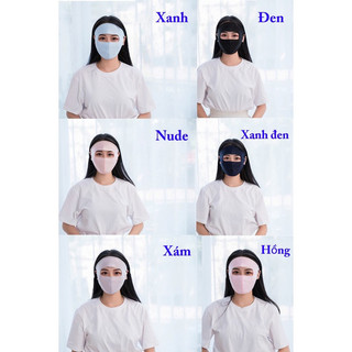 Khẩu trang ninja chống nắng