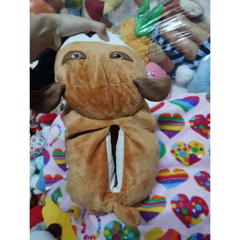 Hộp khăn giấy gấu bông toroto