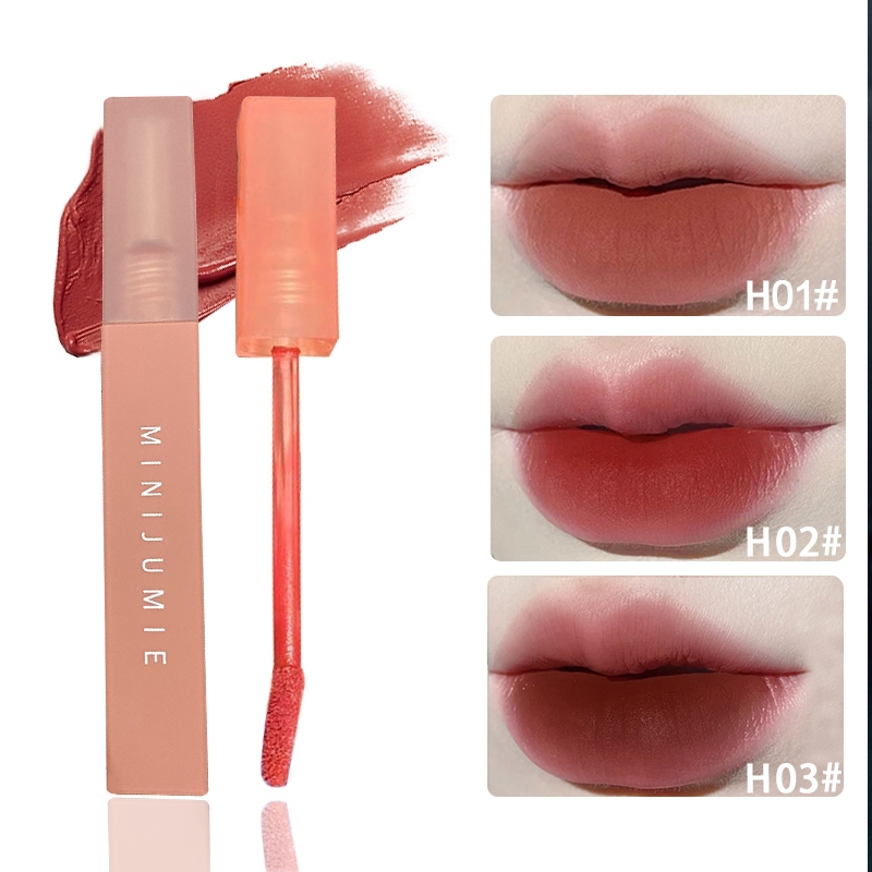 ✈️Vận chuyển từ Việt Nam✈️ Son nhung lì chống thấm nước chống khô môi  6 Màu Sắc Lựa Chọn