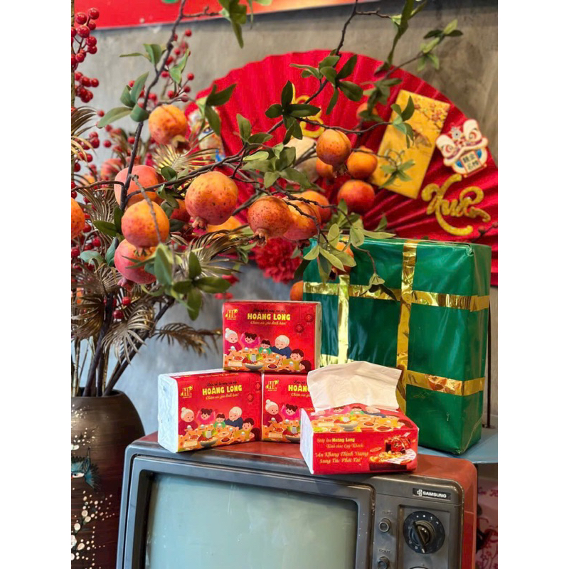 Sỉ 10 Gói Giấy Ăn Rút Phiên Bản Tết 2024