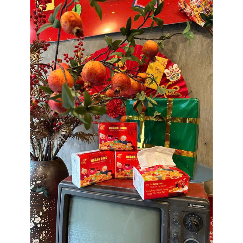 Sỉ 10 Gói Giấy Ăn Rút Phiên Bản Tết 2024