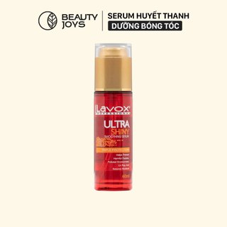 Serum huyết thanh dưỡng bóng lavox 60ml, phục hồi tóc hư tổn