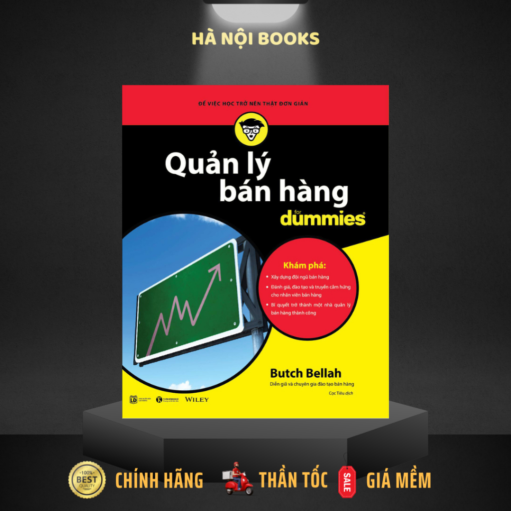 Sách - Quản Lý Bán Hàng For Dummies - Thái Hà Books