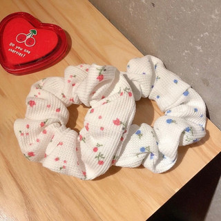 Dây buộc tóc Scrunchies hoa