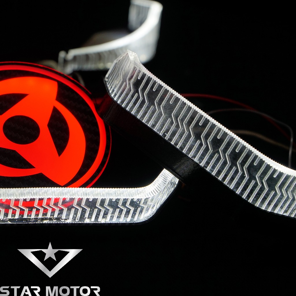 Vòng 3D kèm mặt Sharingan trang trí Demi dành cho SH, AB, Exciter, Vario