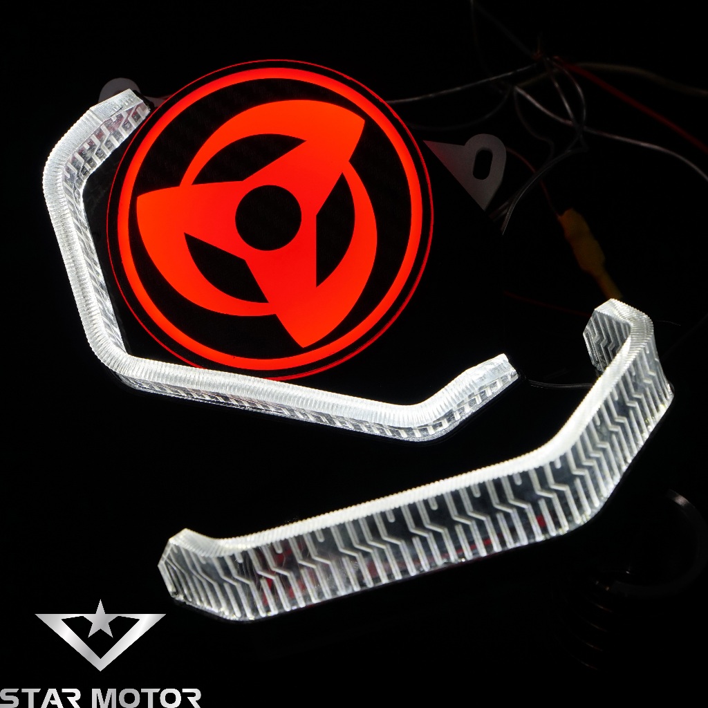 Vòng 3D kèm mặt Sharingan trang trí Demi dành cho SH, AB, Exciter, Vario