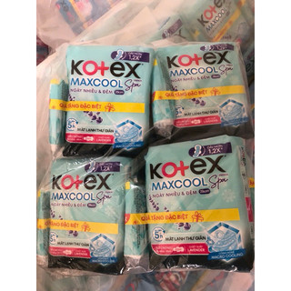 Băng vệ sinh Kotex thảo dược Cool siêu mỏng cánh tặng