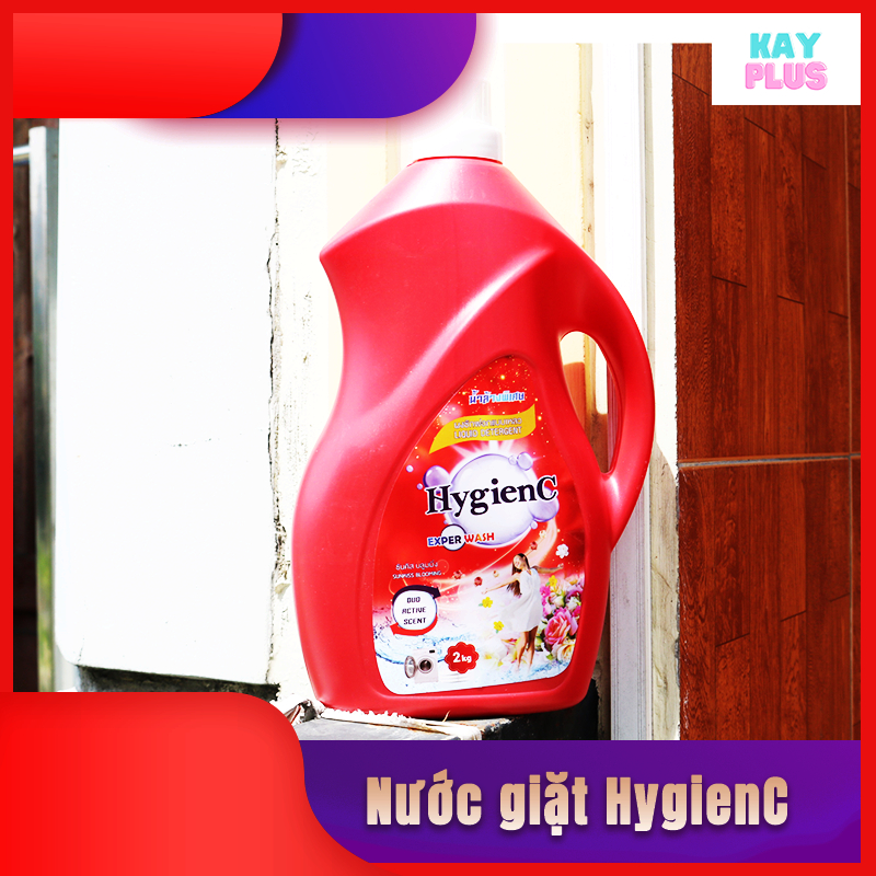 Nước giặt xả vải đậm đặc HygienC công nghệ thái lan - Dung tích 2000ml