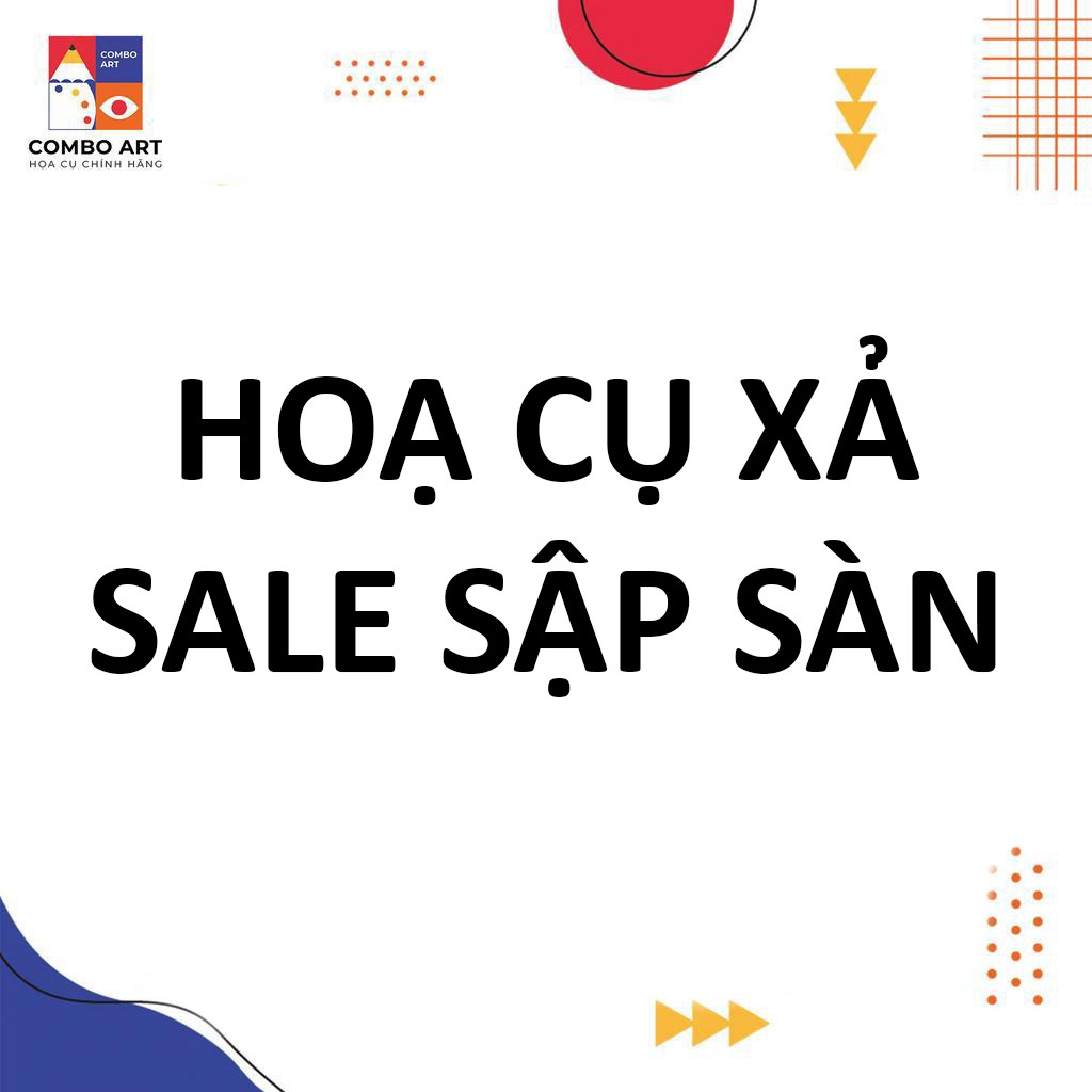 [THANH LÝ HOẠ CỤ LỖI NHẸ] Thanh lý hoạ cụ Mont Marte bị lỗi nhẹ với giá rẻ sập sàn (Cọ, màu nước, bả