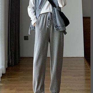 Quần Jogger Unisex SIMPLE Ulzzang 2 Màu ĐEN XÁM Hot Chất Thun Tăm Đẹp QB - VIET_STAR