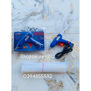 Súng bắn keo nến silicon tặng kèm 10 keo nến