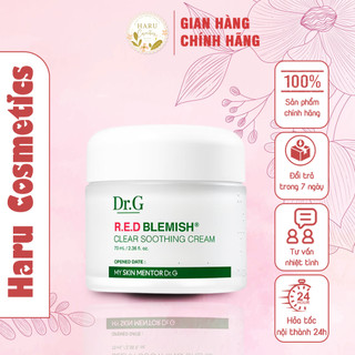 Kem Dưỡng Dr.G.R.E.D Blemish Clear Soothing Cream Giúp Làm Dịu Và Phục Hồi Da, Giúp Da Trắng Sáng 70ml