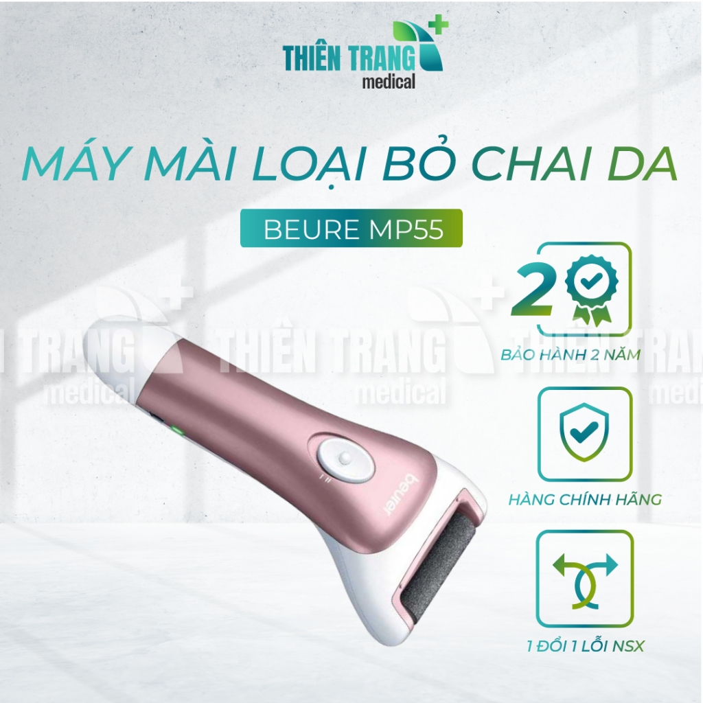 Máy chăm sóc gót chân, bàn chân, bàn tay, khuỷu tay Beurer MP55 Thiên Trang Medical