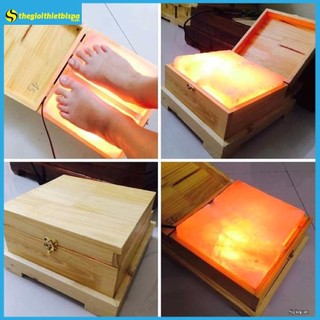 Hộp Đá Muối Himalaya Massage Chân Giúp Ngủ Ngon