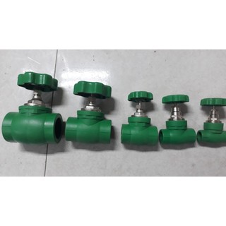Van chặn ống nhiệt ppr sino 20, 25, 32 van cửa, van hàn nhiệt ppr cửa mở 100%,van chặn ppr