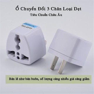 Ổ cắm chuyển đổi 3 chân sang 2 chân, phích cắm chuyển đổi 3 chấu