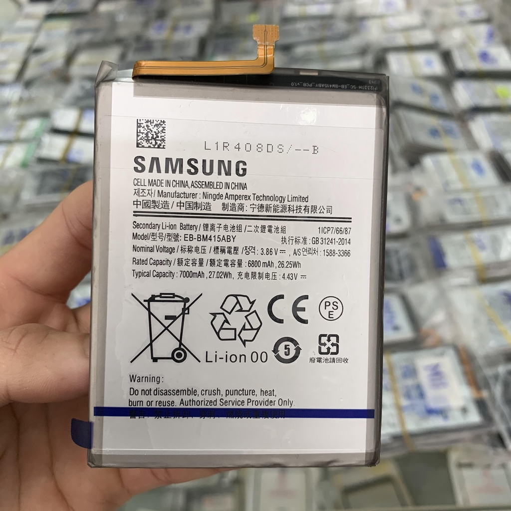 Pin Samsung M51/ M62 / M515 (EB-BM415ABY)