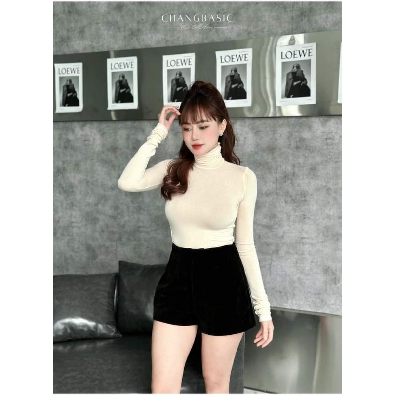 áo cổ lọ..