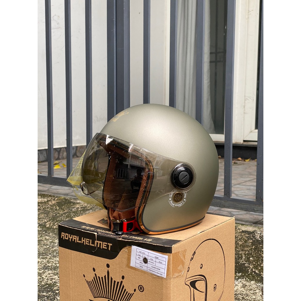 MŨ BẢO HIỂM 3/4 ROYAL M20C ĐỦ MÀU CHÍNH HÃNG