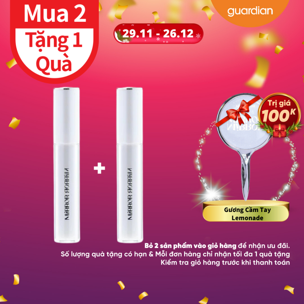 Son Kem Bóng Lemonade Mirror Mirror Water Tint 4gr