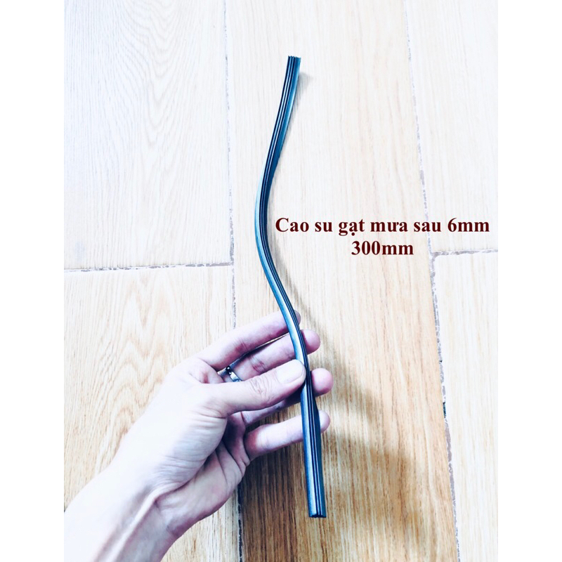 Cao su gạt mưa sau ô tô Toyota 6mm* 300mm