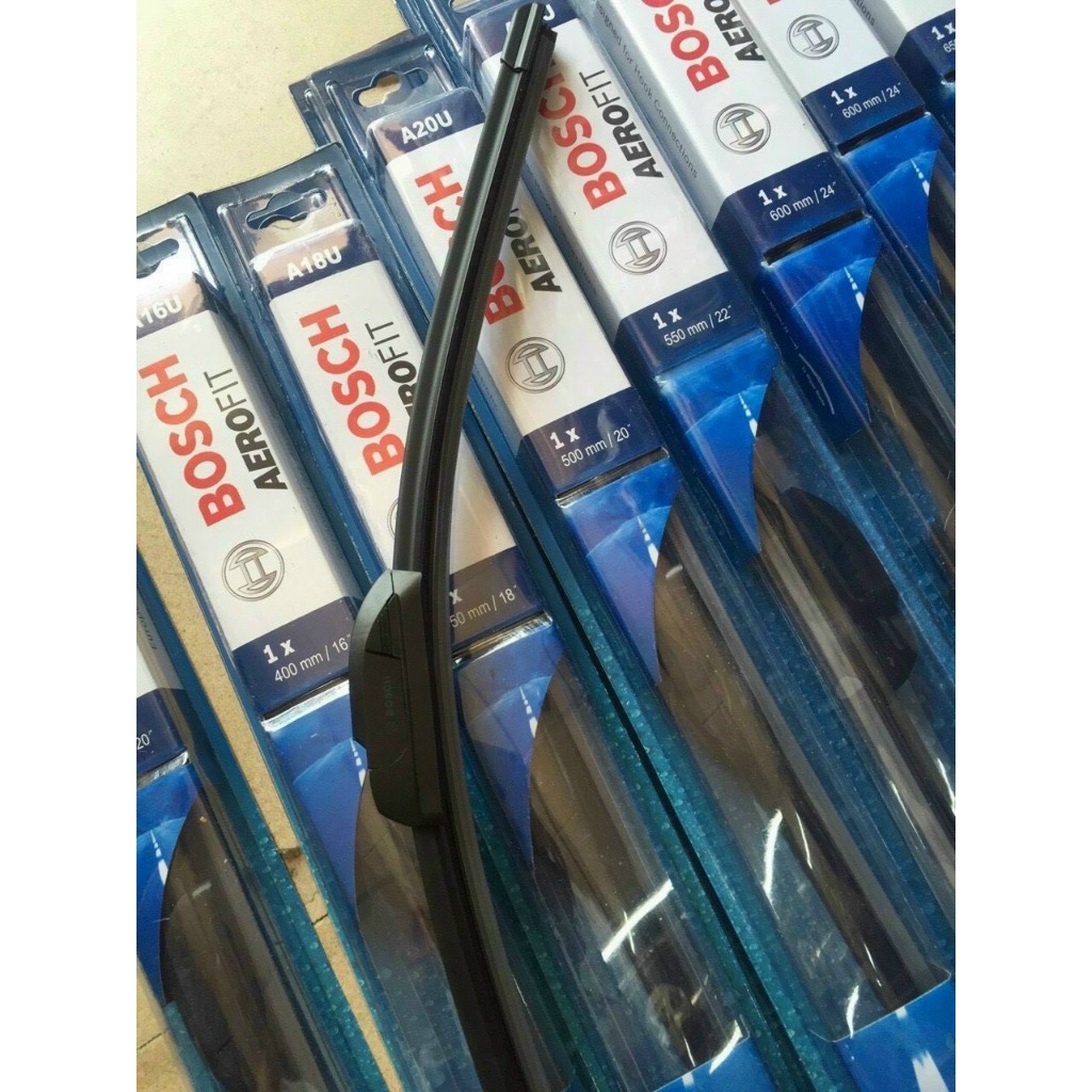 Gạt Mưa Xe Nissan Navara Thương Hiệu BOSCH Aerofit Lưỡi Silicone Cao Cấp Chính Hãng