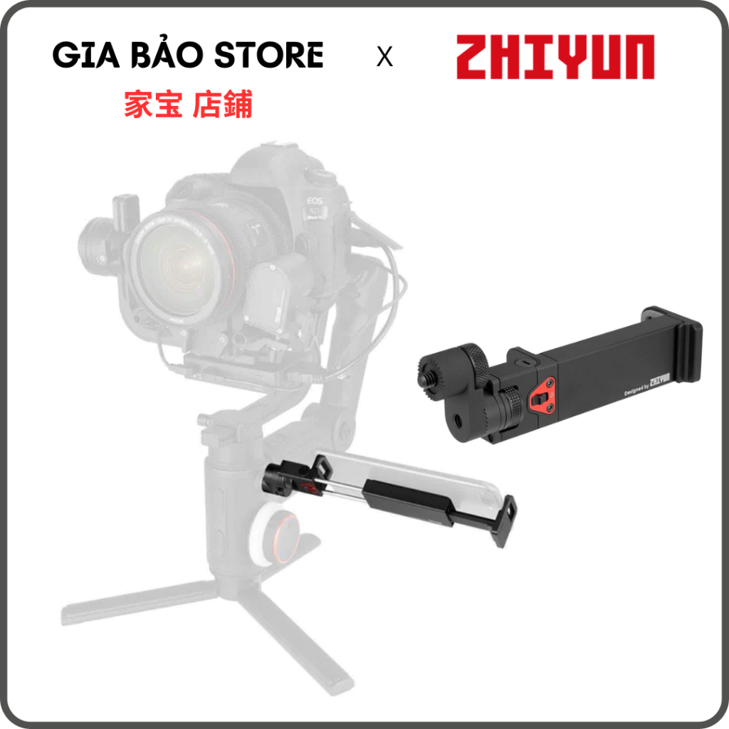 ZHIYUN TransMount Phone Holder - Giá Đỡ Mở Rộng Gắn Điện Thoại Cho Weebill-S, Crane 2S, Crane 3 S, C