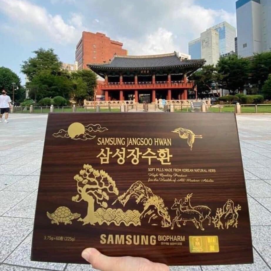 An Cung Ngưu Hoàng Hoàn Trầm Hương Samsung Jangsoo Hwan Hàn Quốc Daedong