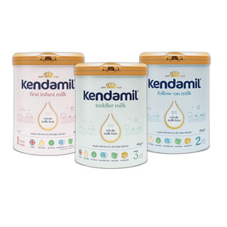 Sữa nguyên kem Hoàng Gia Anh Kendamil Organic hữu cơ lon 800g