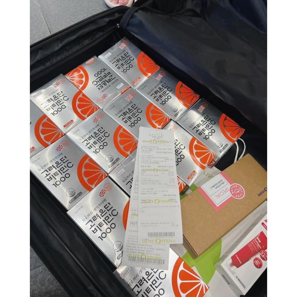 Hộp 120 Viên Uống Cung Cấp Vitamin C 1000mg Eundan Hàn Quốc