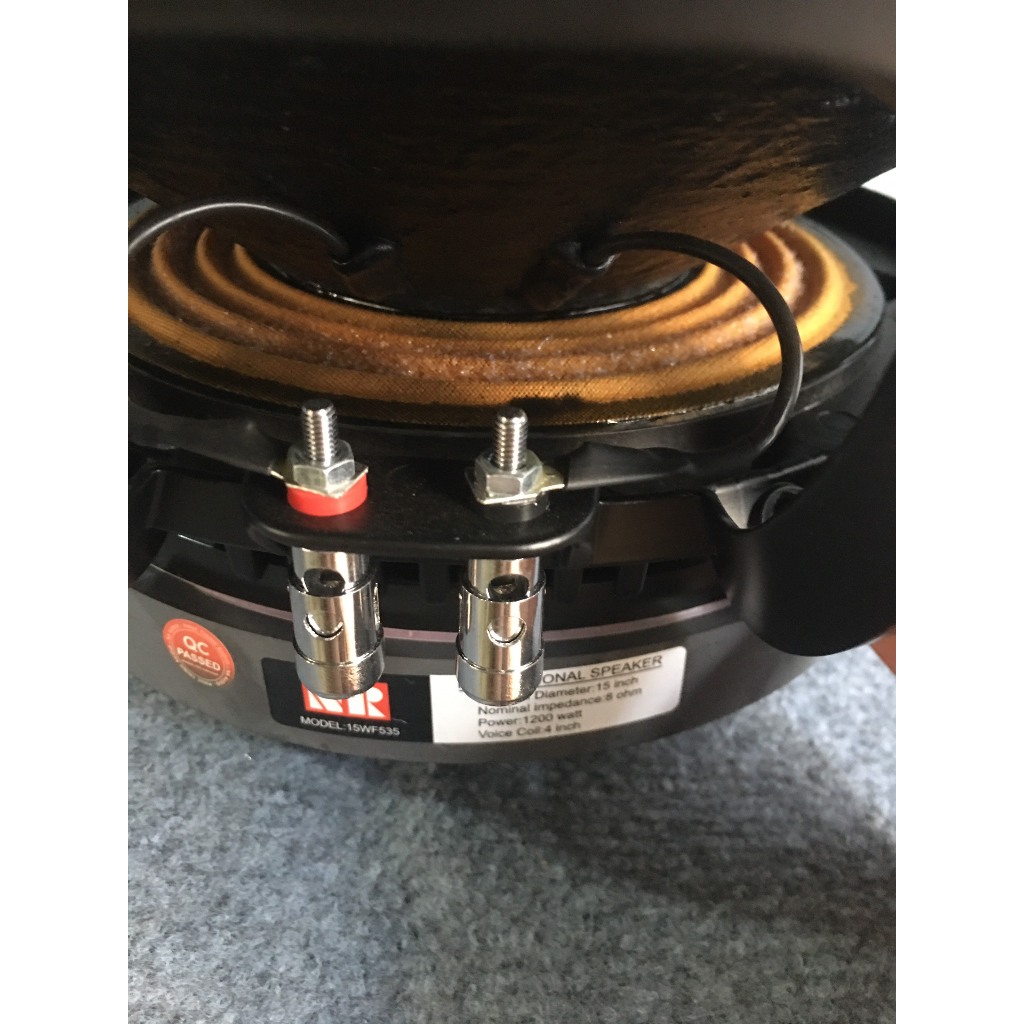 LOA BASS 40 NR TỪ 220 COIL 100 KHUNG NHÔM - MÃ 15WF535 - GIÁ MỘT LOA