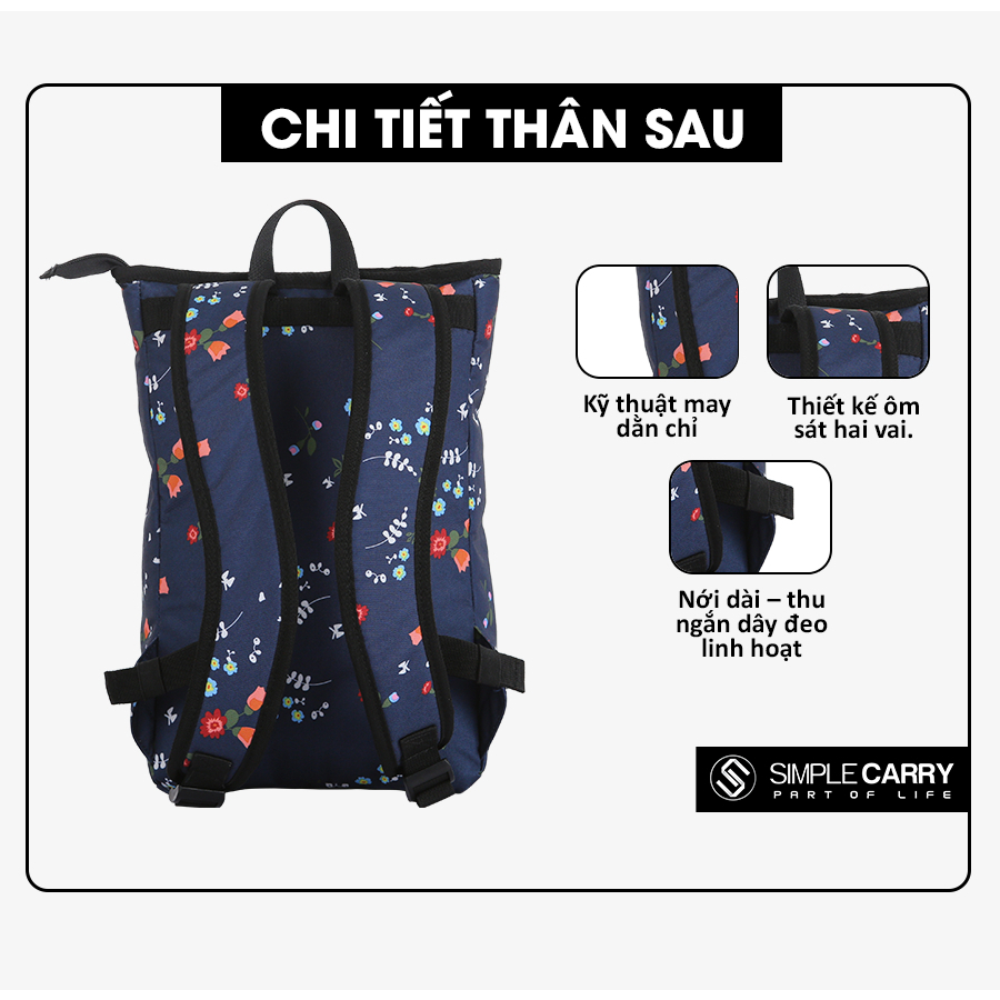 Balo thời trang nữ Simplecarry F2 bảo hành đến 10 năm